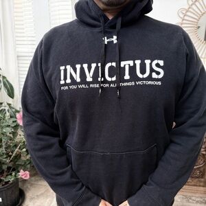 LG Invictus Black Hoodie for Men